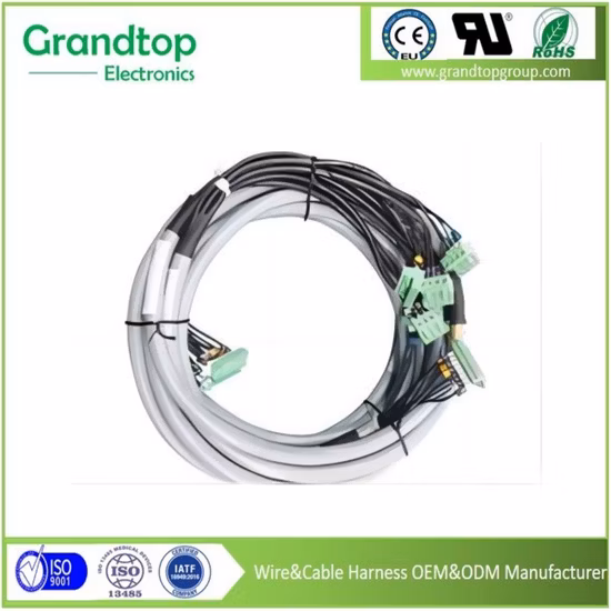 TUV는 자동차용 맞춤형 Lvds RCA 케이블 와이어 하네스를 승인했습니다.