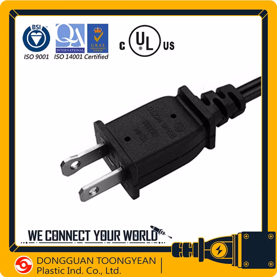 MacBook 노트북 컴퓨터를 위한 고품질 OEM 미국 캐나다 미국 AC UL 전원 코드 플러그 제조업체