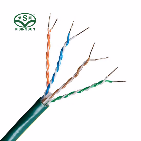 Gcabling 네트워크 케이블 305m/Box UTP/FTP CAT6 CAT6A 4쌍 통신 Cat 6 케이블 LAN 케이블