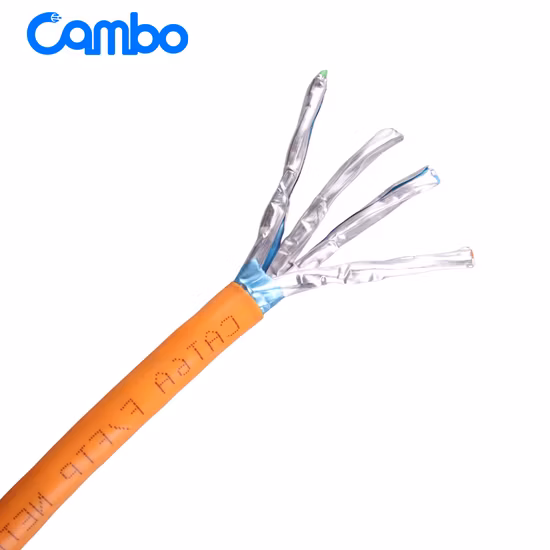 사용자 정의 CAT6 CAT6A Cat7 Cat8 UTP SFTP FTP 네트워크 케이블